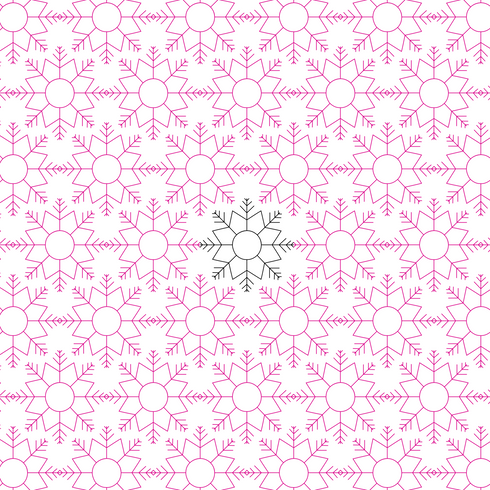 Joyeuses Fetes Snowflake